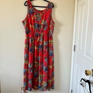 Speed Control Women’s Dress 3X Midi Maxi Floral Print Party Summer Spring